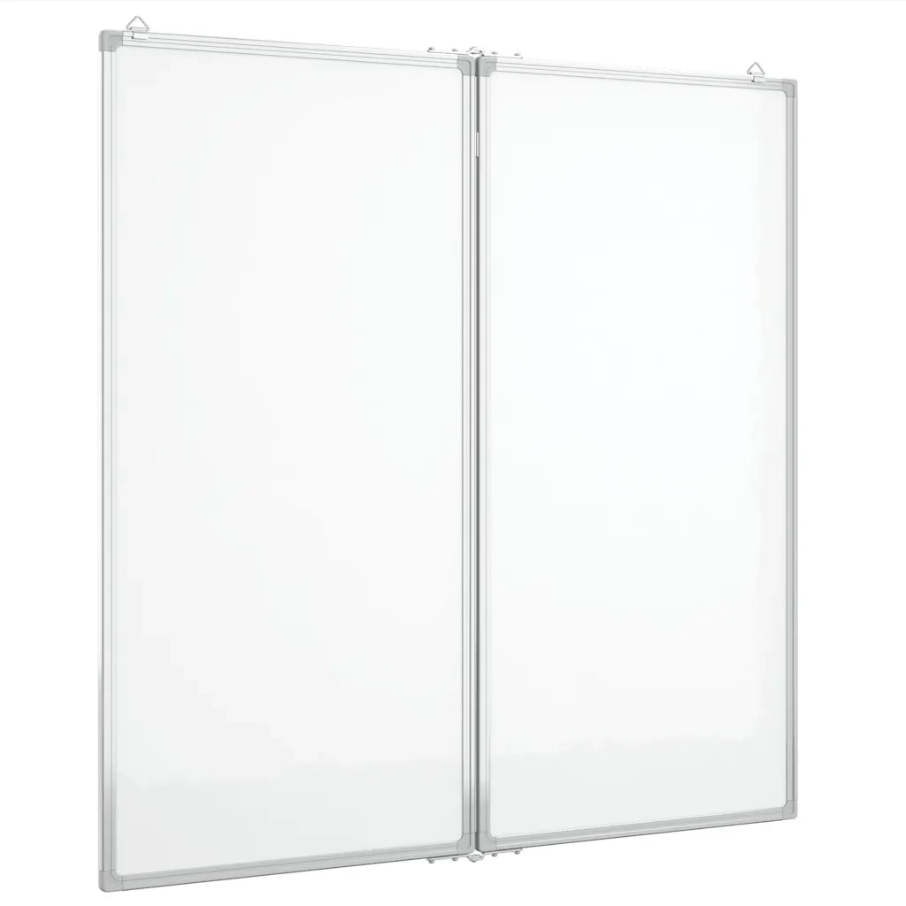 Lavagna Magnetica Pieghevole 100x100x1,7 cm in Alluminio