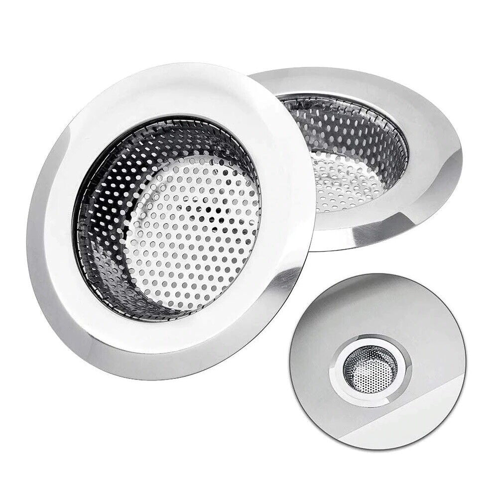 2 X FILTRI FILTRO PER LAVELLO CUCINA BAGNO DOCCIA SCARICO LAVANDINO 7CM 79531