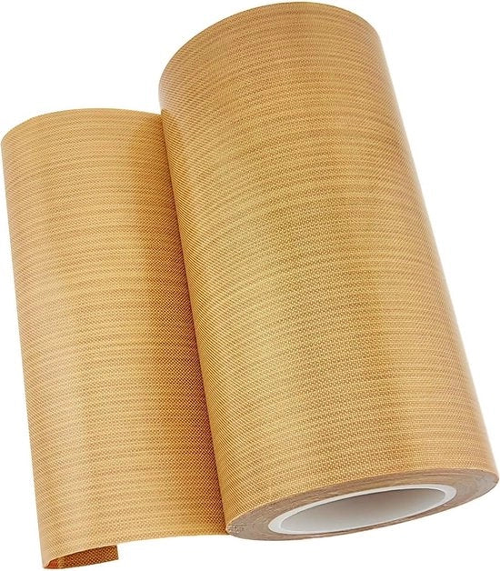 Tappetino PTFE ad alta temperatura 140 mm x 10 m resistente al calore fino a 300 ℃.