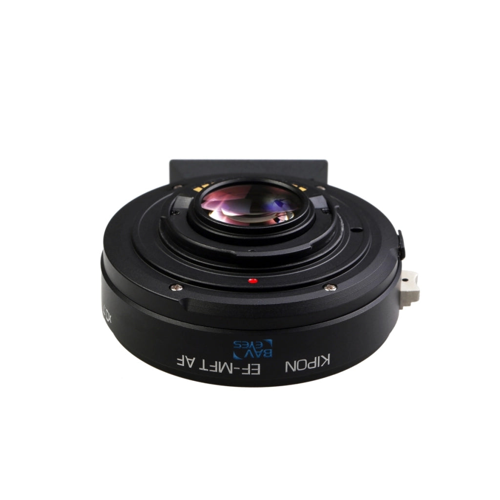 Adattatore AF Baveyes per Canon EF-MFT x0,7 con supporto