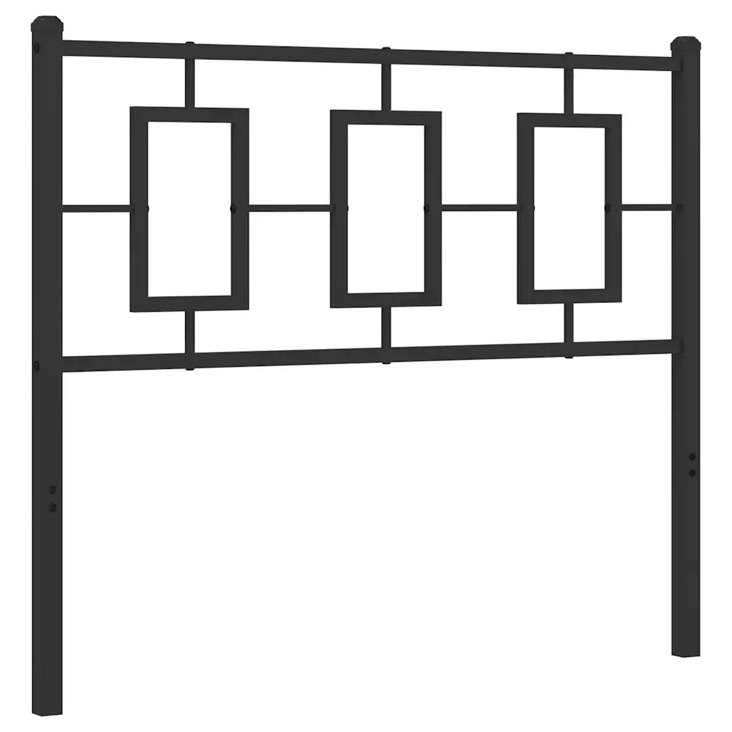 Testiera di Ricambio in Metallo Nero 100 cm 374270