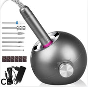 Vijilatrice elettrica per unghie - Set di manicure e pedicure elettrico - Protezione per unghie - Rotazione a sinistra e destra