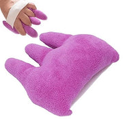 Cuscino per contrattura delle dita con separatore per dita - Cintura elastica - Aiuto per le dita - Per contrattura - Sostegno e comfort - Aiuto per le dita