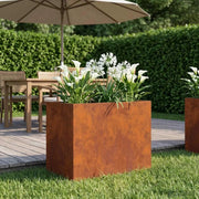 Vaso da giardino Ruggine 60 x 40 x 50 cm Acciaio Corten 8005706