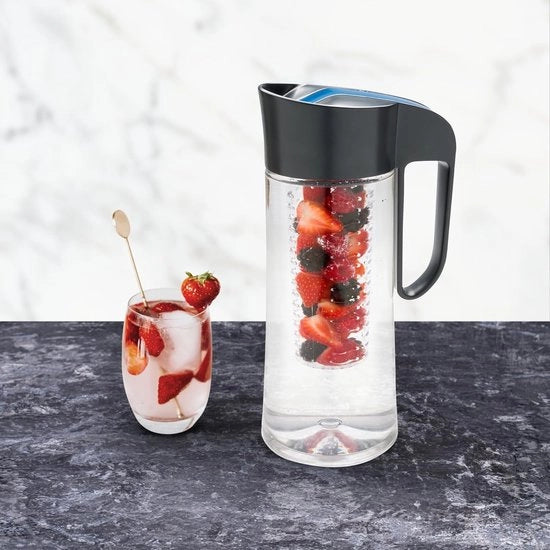 Acquario per frutta - 2 litri - BPA libero - blu