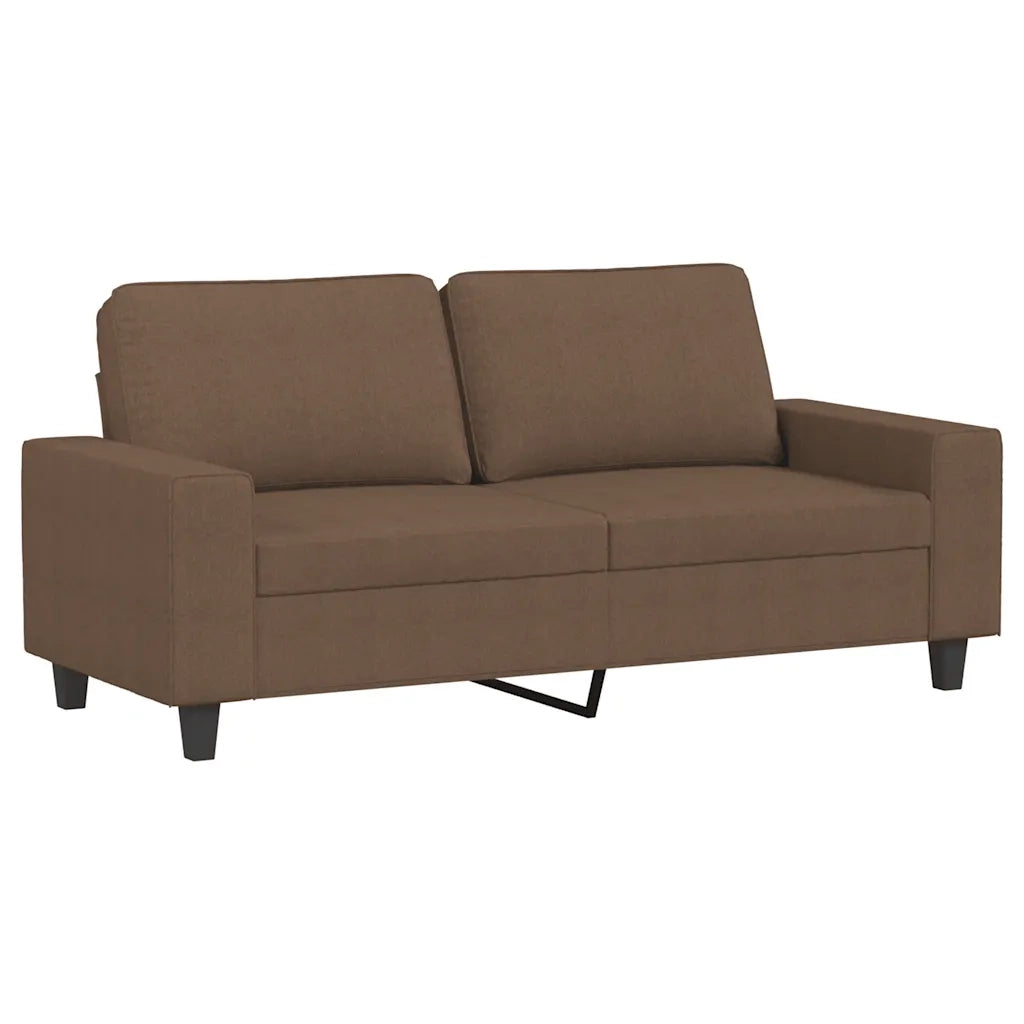 Set di Divani 3 pz Marrone in Tessuto 3201893