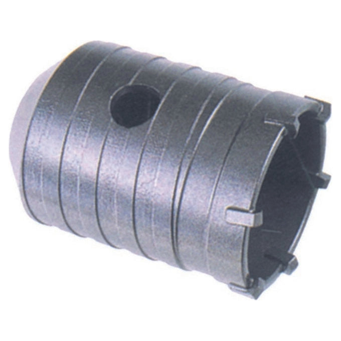 KRINO 66284 Fresa a tazza per edilizia IMPACT mm 50x75 attacco M22 denti in metallo duro profondita' foratura 60 mm colore Nero