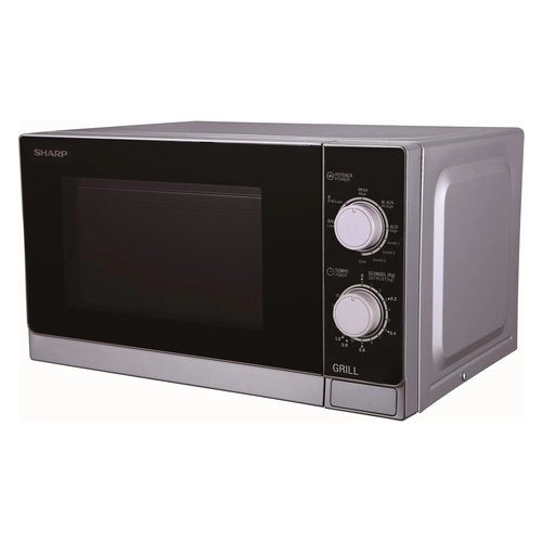 Microonde Sharp R600IN 20 Litri 800 W (A25,9xL44xP33,8) Grill Silver