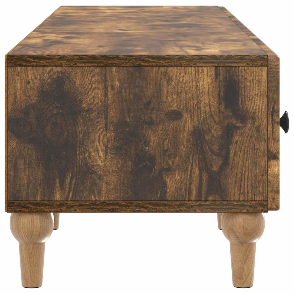 Mobile TV Rovere Fumo 147 x 34,5 x 30 cm Legno ingegnerizzato