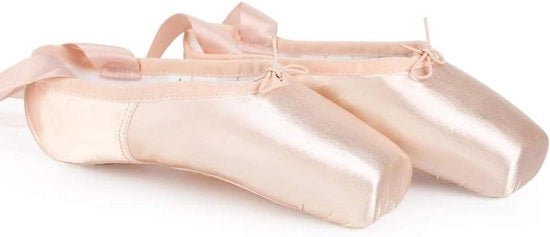 Punte per danza professionale rosa per donne ragazze - con protezione per la caviglia - misura 41