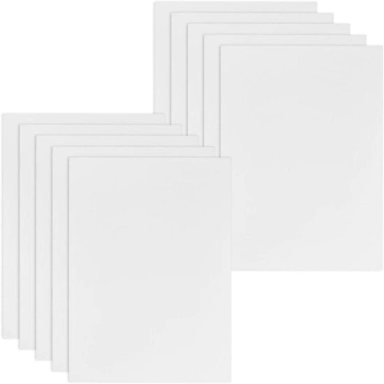 Mappen A4 per archiviazione - pacchetto da 10 - mappen in cartone con fessura per carte