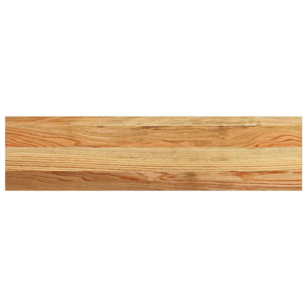 vidaXL Davanzali 2 pz Marrone Chiaro 80x20x2 cm Legno Massello Rovere