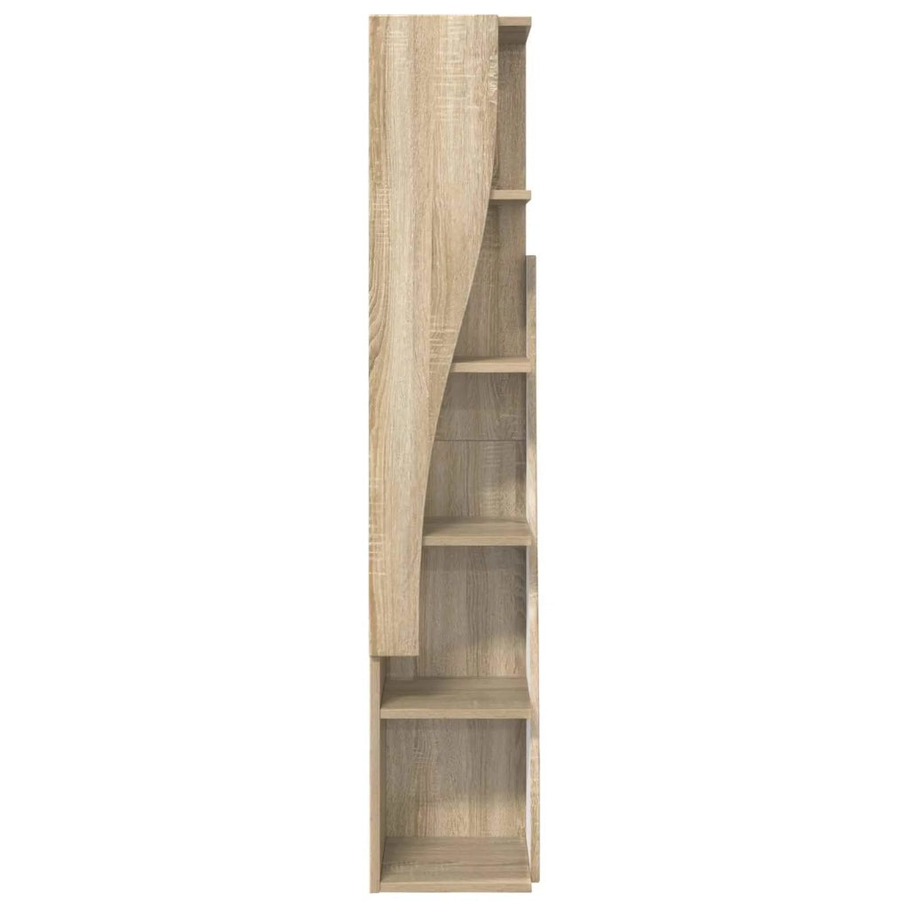 Mobile angolare Rovere Sonoma 27,5x27x140cm Legno multistrato 889867