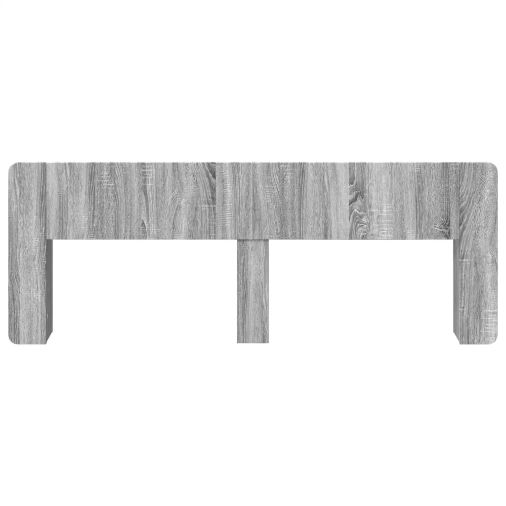 Testata del letto Grigio Sonoma Legno ingegnerizzato 8001243