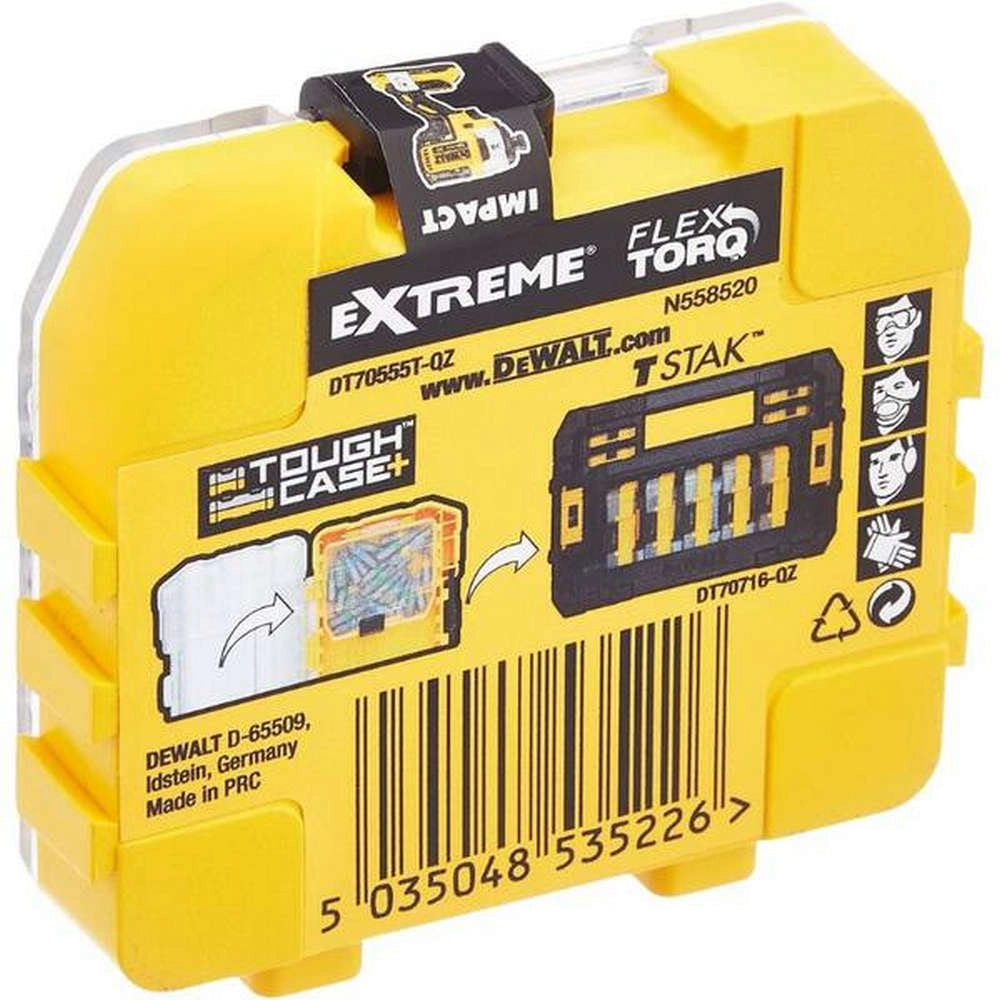 Set Inserti a Croce PH2 25 mm DeWalt per Avvitatore Pz 25 con Custodia Tic Tac
