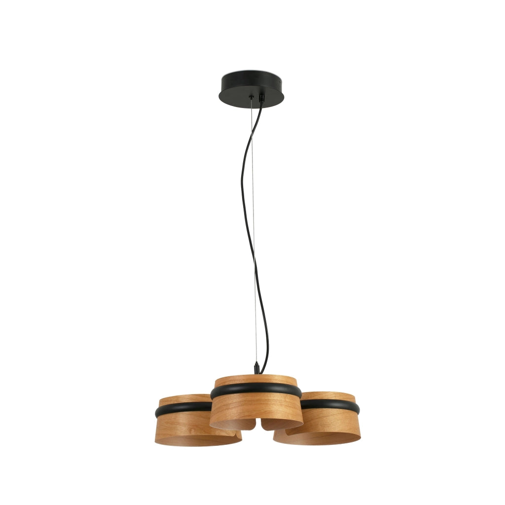LOOP, Sospensione per Interni, Faro Barcelona Colore: Legno