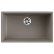 Elleci, Lavello Filotop Zen-F 130, 1 Vasca, 74.8x44.8 cm, Composito Grigio Tortora