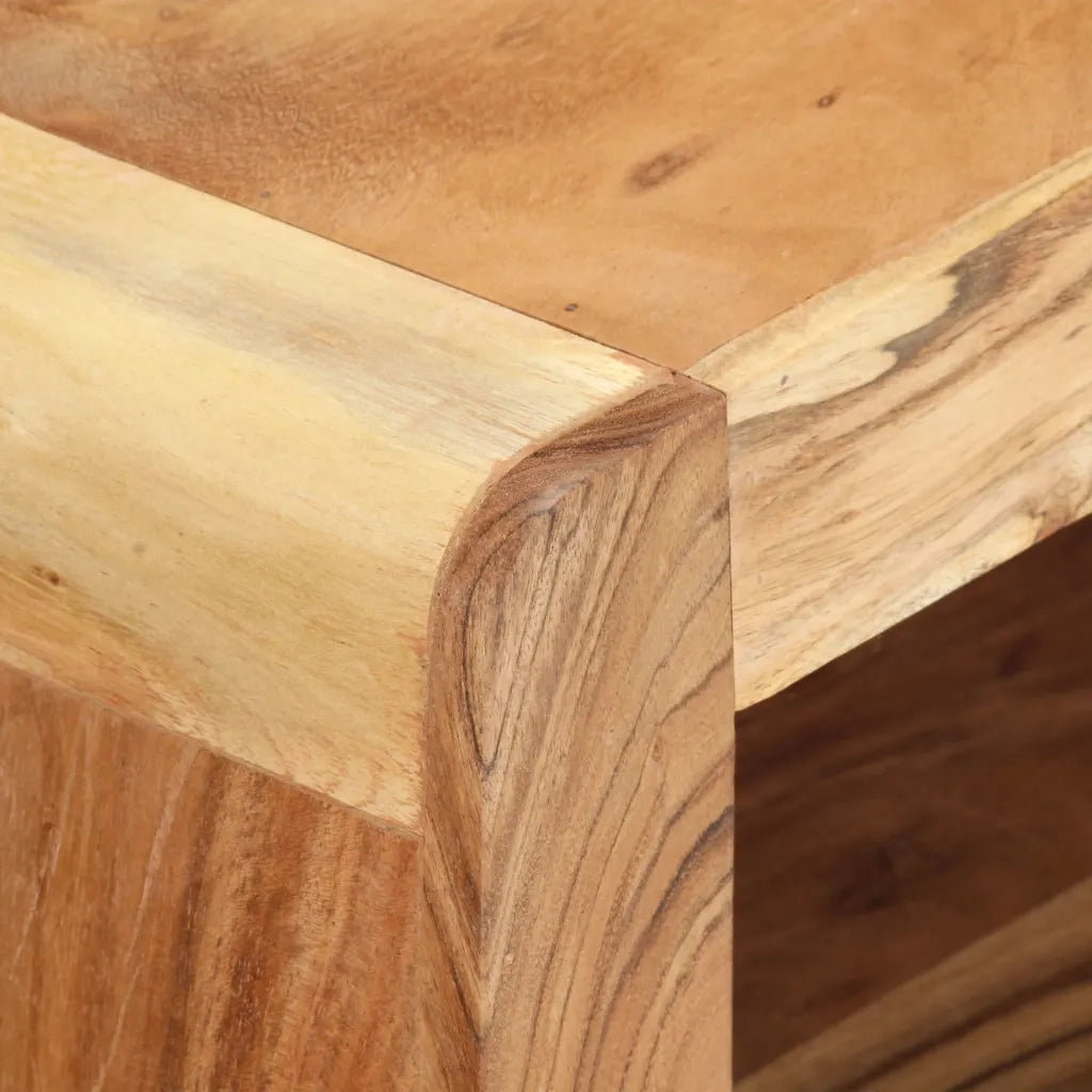 Mobili Porta TV 2 pz in Legno Massello di Acacia 323589