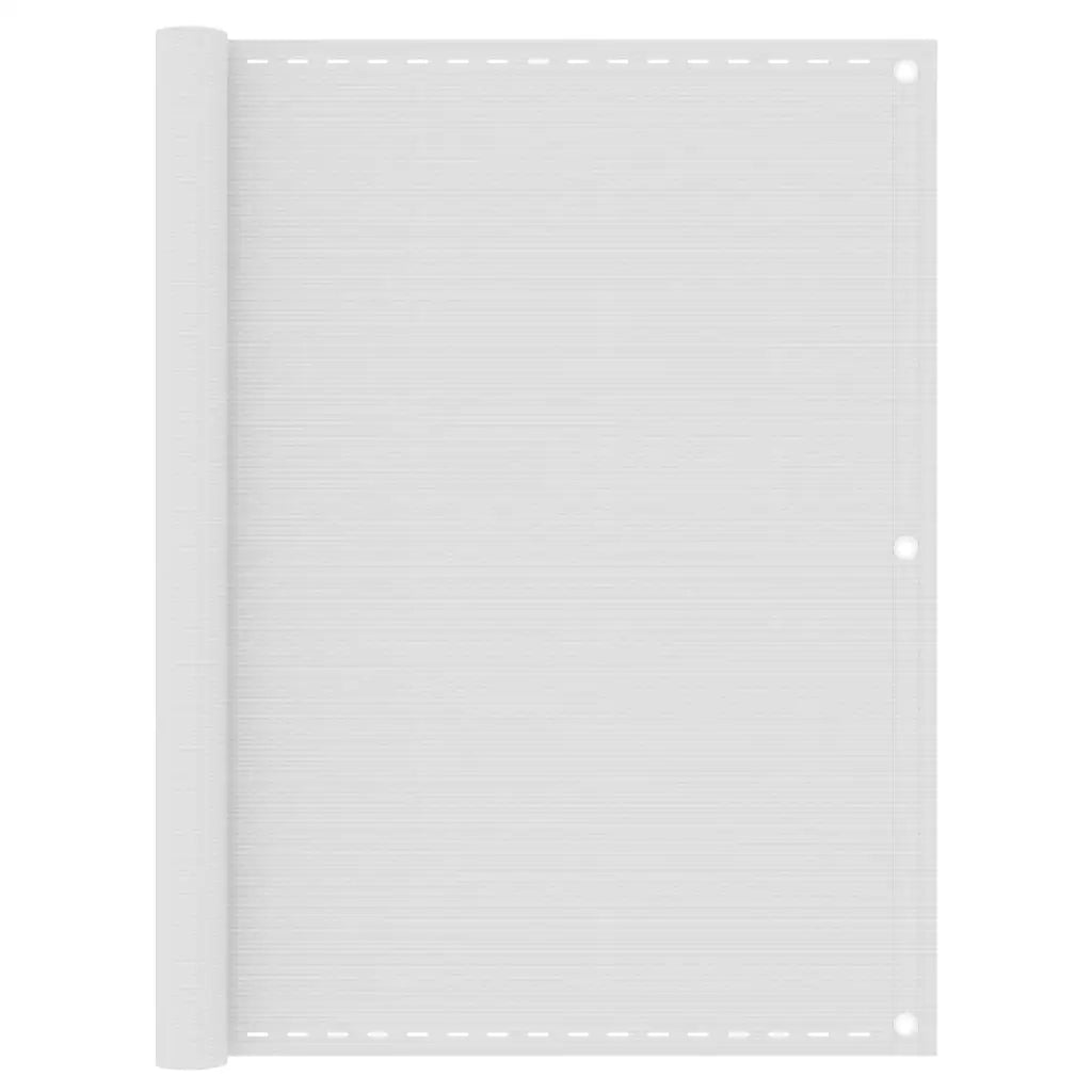 Paravento da Balcone Bianco 120x400 cm in HDPE cod mxl 22748