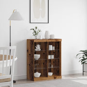 Mobile con LED Legno Vecchio 41x37x100 cm