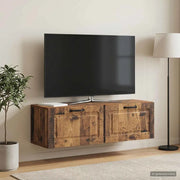 Mobile Porta TV da Muro Legno antico 98 x 31 x 30 cm 899413