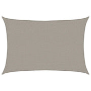 Vela Parasole | Telo Ombra | Vela da ombra 160 g/m2 Rettangolare Grigio Chiaro 2x2,5 m HDPE