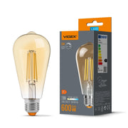 Lampadina LED filament ST64 E27 6W dimmerabile Videx