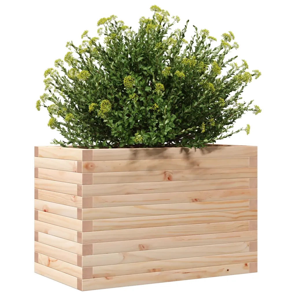 Fioriera da Giardino 70x40x45,5 cm in Legno Massello di Pino 847263