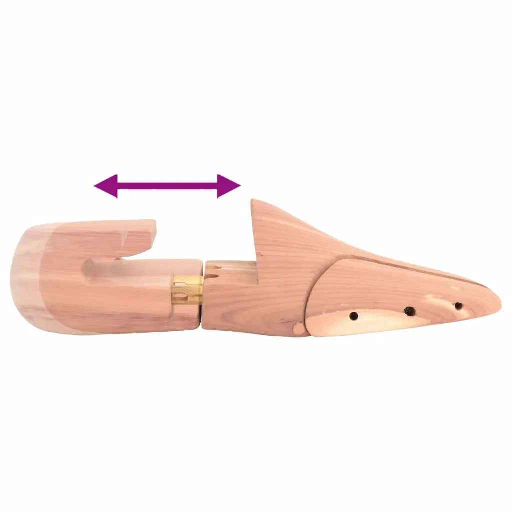 Allarga Scarpe con Calzascarpe EU 42-43 Legno Massello Cedro 155239