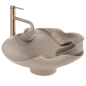 Lavabo Da Appoggio In Ceramica Rea Hm-12 Handmade Art