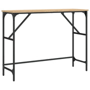 Tavolo Consolle | Tavolo d'Ingresso Rovere Sonoma 100x32x75 cm in Legno Multistrato