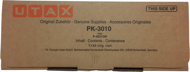 ORIGINAL Utax toner nero PK-3010 1T02T90UT0 ~12500 Seiten