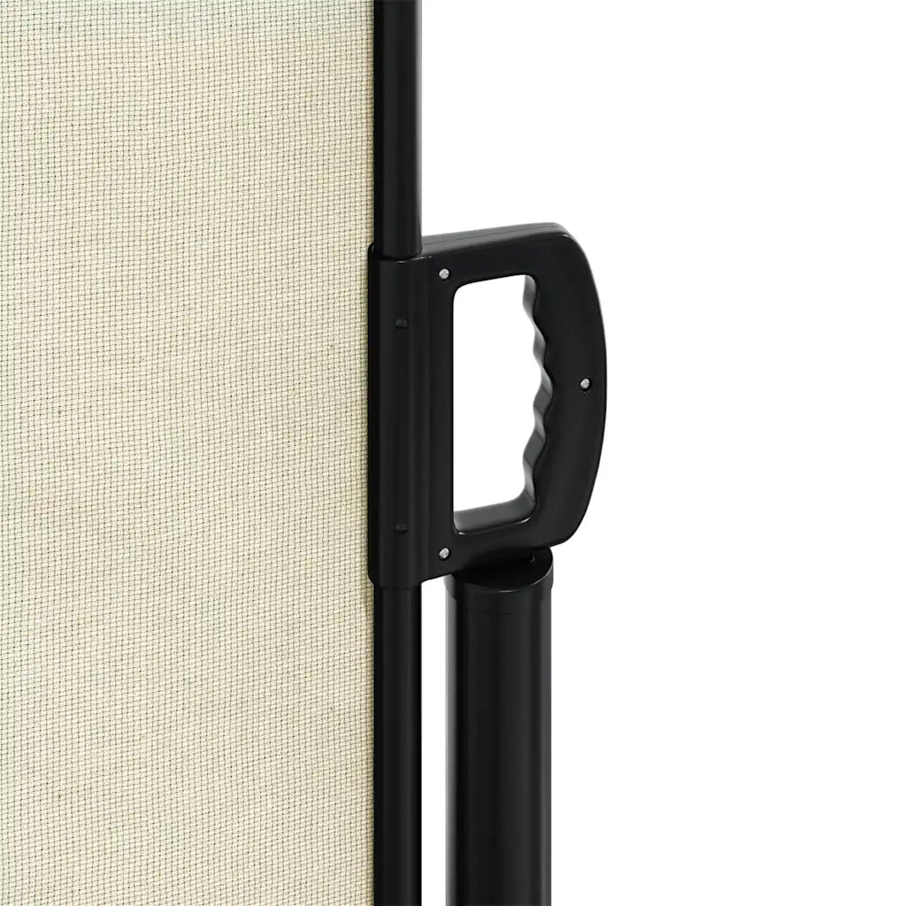 Tenda da Sole Laterale Retrattile-Tenda parasole per balcone per giardino Crema 160x500 cm