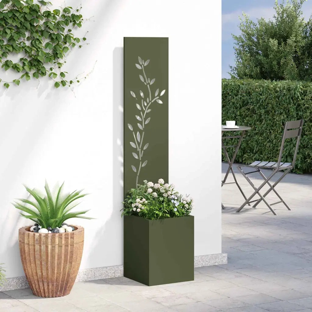 Schermo per privacy in giardino Oliver verde 32 x 32 x 150 cm CFW6228311