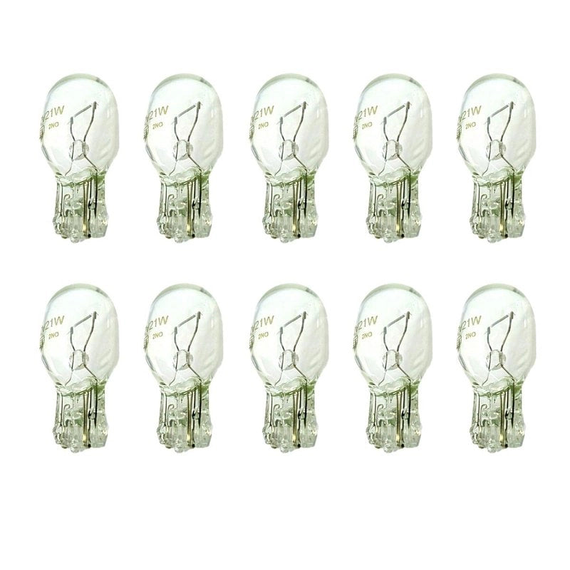 10 Lampade Alogene T20 W21W 12V 21W per Posizione Freno Frecce Auto