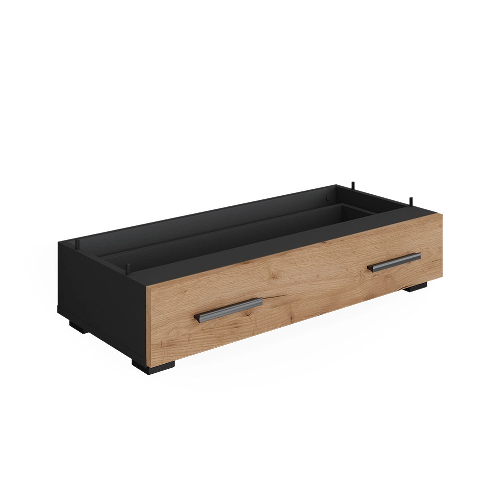 Vicco Modulo aggiuntivo Antracite/quercia dorata 80 x 17.4 cm con cassetto