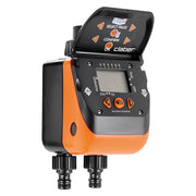 CENTRALINA PER IRRIGAZIONE DA RUBINETTO 'AQUAUNO DUPLO EVOLUTION Art. 8410 - 3 programmi per linea  - CLABER
