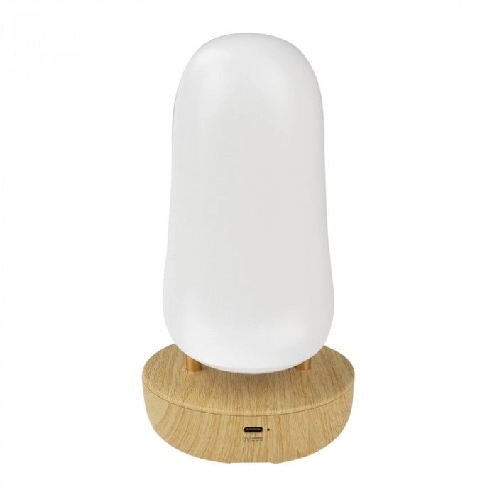 Lampada comodino Tukan bianca RGBW LED 2,7W Mary's
