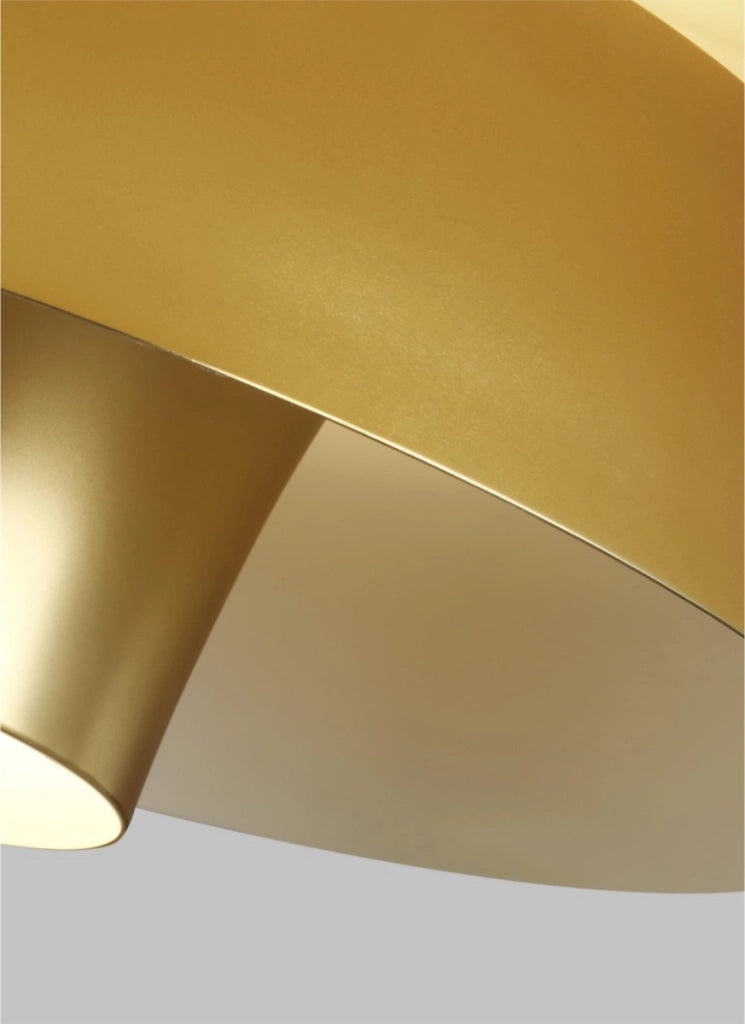 Lampada a sospensione Brisbin ottone ossidato Feiss E27
