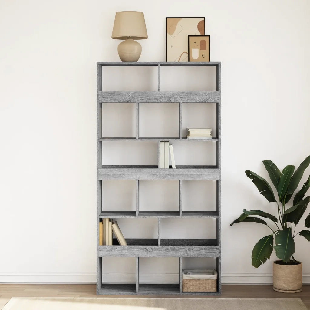 Libreria Grigio Sonoma 100x33x187,5 cm in Truciolato 3309380