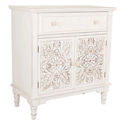 Mobile da ingresso in legno bianco 73x36,5x78h