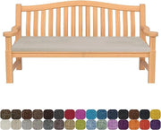 Cuscino per divano, 80 x 30 x 5 cm, cuscino per esterno lavabile, cuscino per giardino, cuscino per seduta con antislip, per interni e esterni, per arredamento esterno, colore grigio chiaro.