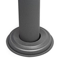 Set Cassetta postale singola autoportante V13 antracite, con telaio di supporto