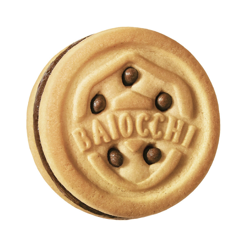 Mulino bianco baiocchi in confezione da 6 monoporzioni da 6 biscotti ciascuna - 336 grammi totali