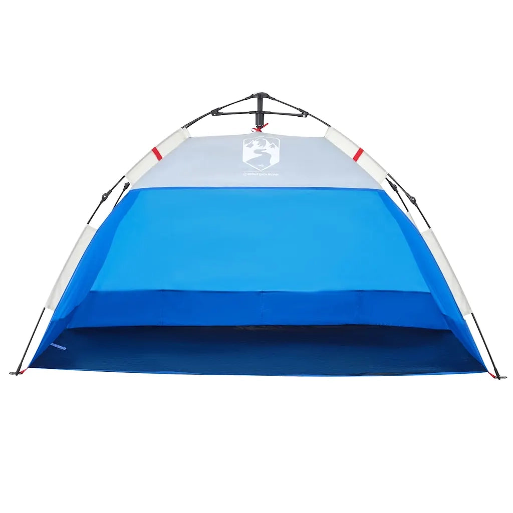 Tenda da Spiaggia 2Persone Azzurro Rilascio Rapido Impermeabile 4005293