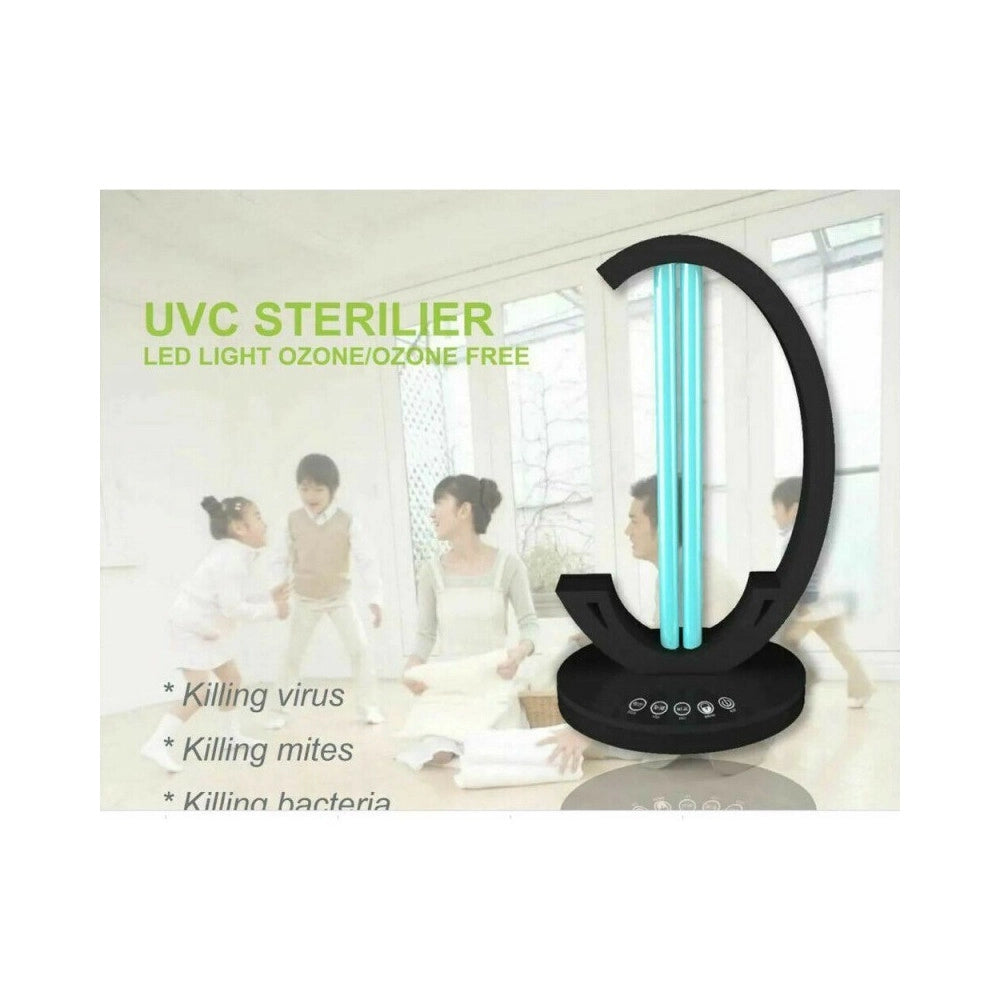 Trade Shop - Lampada Uv Sterilizzatore Luce Ultra Violetta Germicida Germi Ozono Telecomando -
