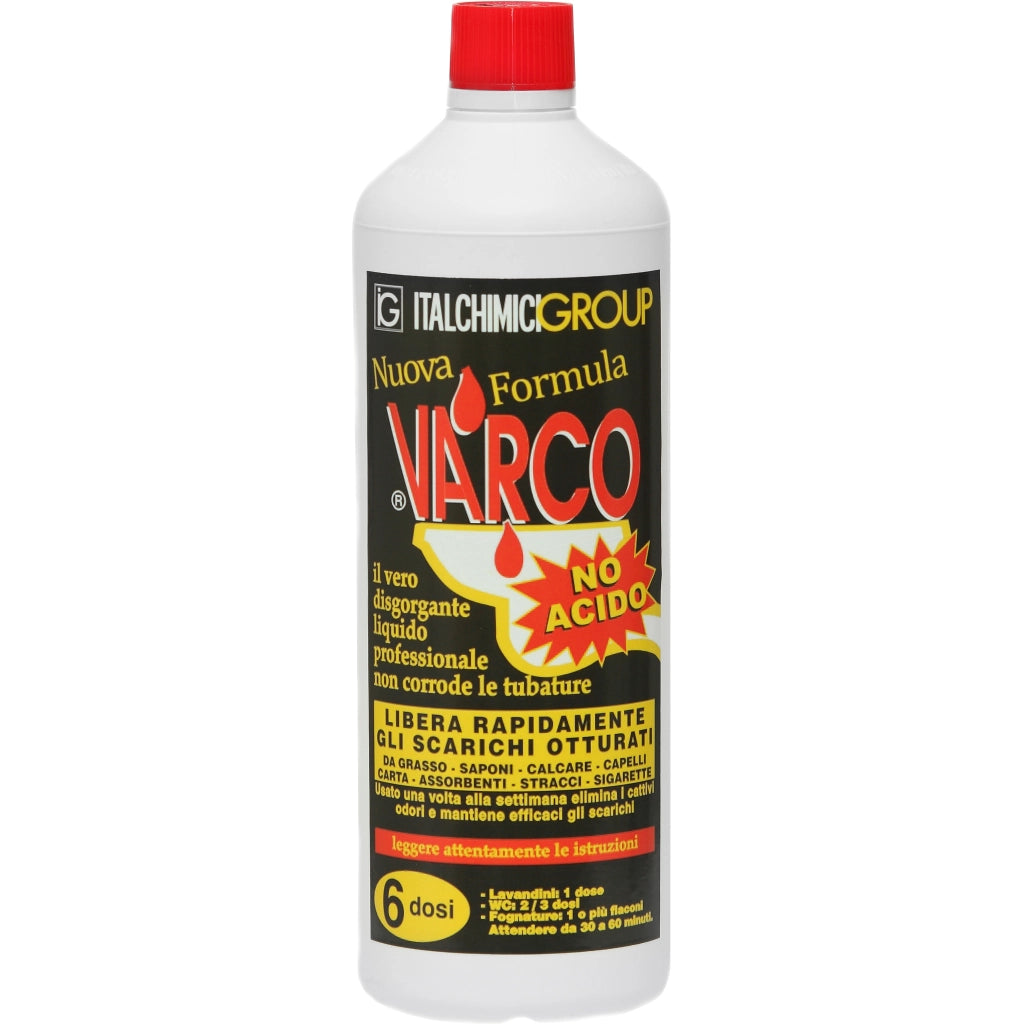 DISGORGANTE LIQUIDO VARCO NO ACIDO 750 ML- 6,0 pz