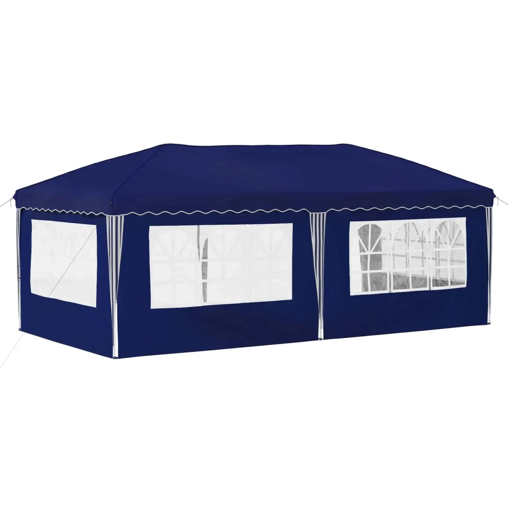 Tenda per feste a pop-up 575 x 289 x 245 cm Blu 42019791