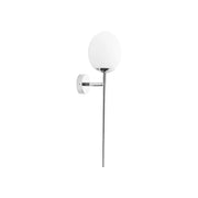 Applique Nowodvorski TORCH cromata acciaio/vetro G9 IP44