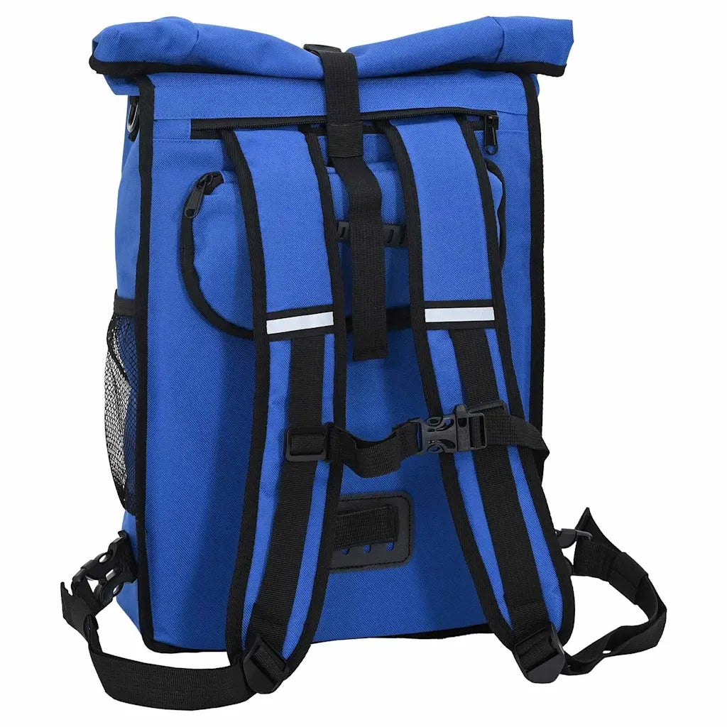 Borsa per biciclette Blu 31 x 13 x 58 cm Poliestere 42008092